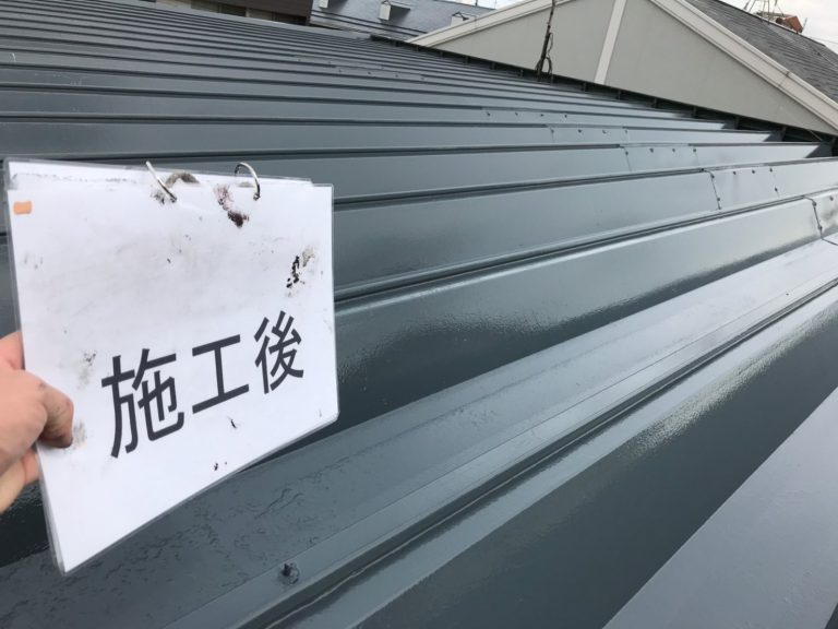 新潟市中央区　Ｕ様アパート　屋根塗装工事