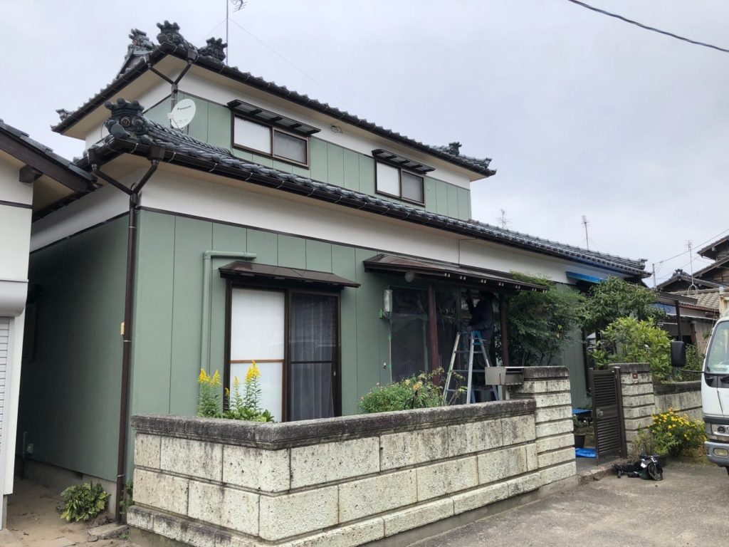 写真：東区I様邸施工後全景