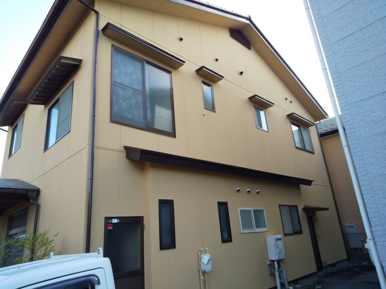 西区　T様邸　北側外壁・塀垣塗装工事