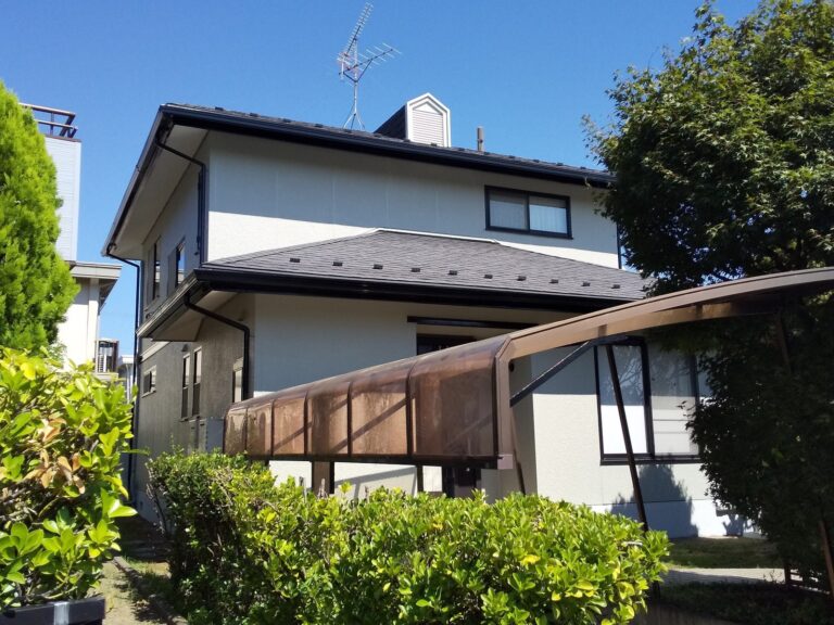 東区　水口　藤一　様邸　外壁塗装工事・玄関タイル補修工事