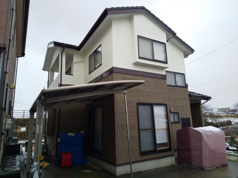 新潟市北区　K様邸　外壁塗装工事