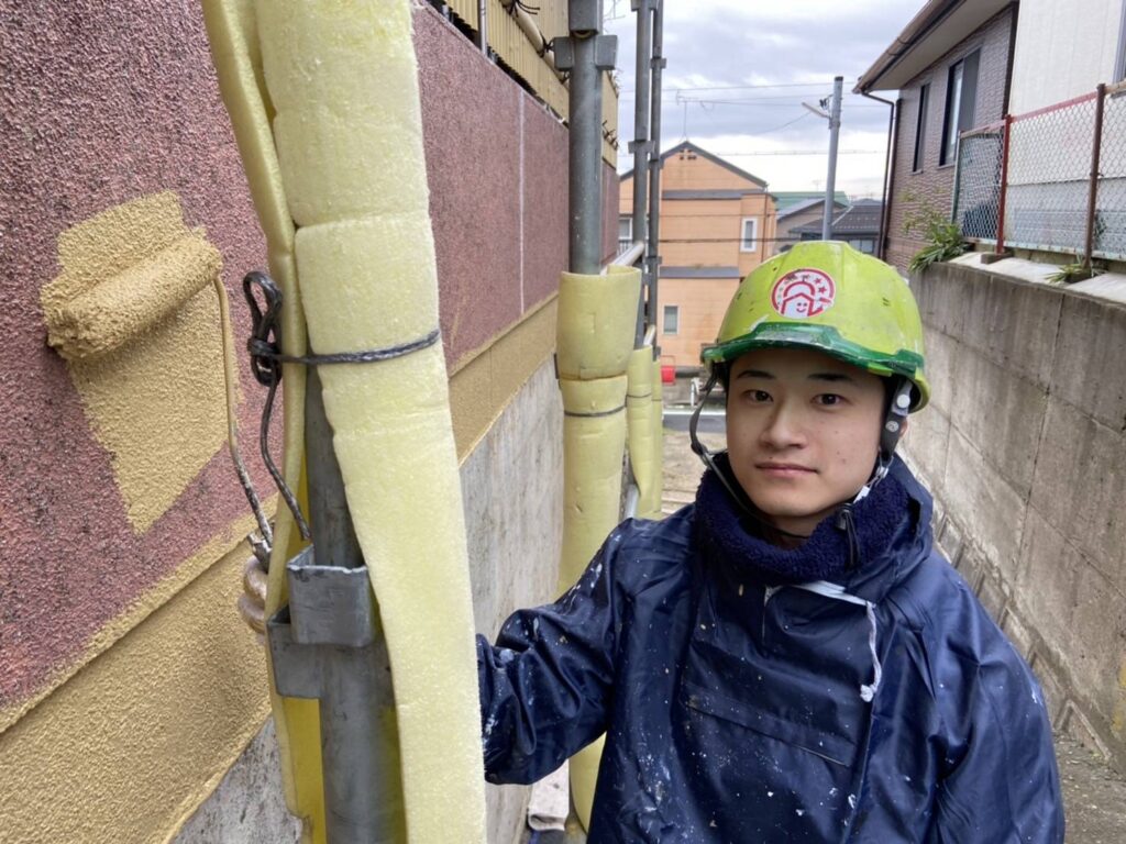 写真：塗装職人五十嵐啓太