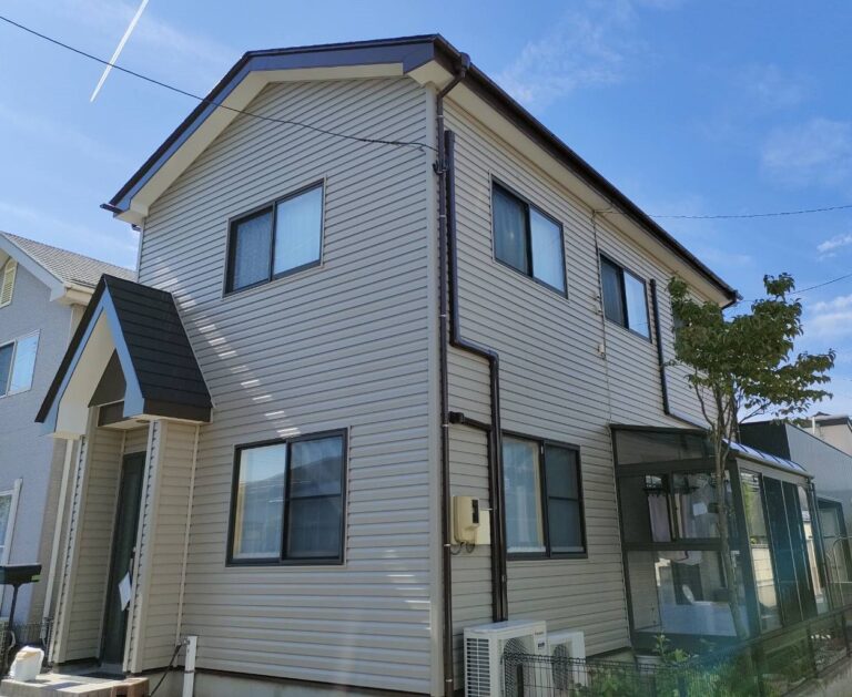 新潟市東区 M様邸 外壁カバーリング・屋根塗装工事