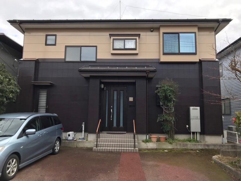 新潟市西区 I様邸 外壁屋根塗装工事