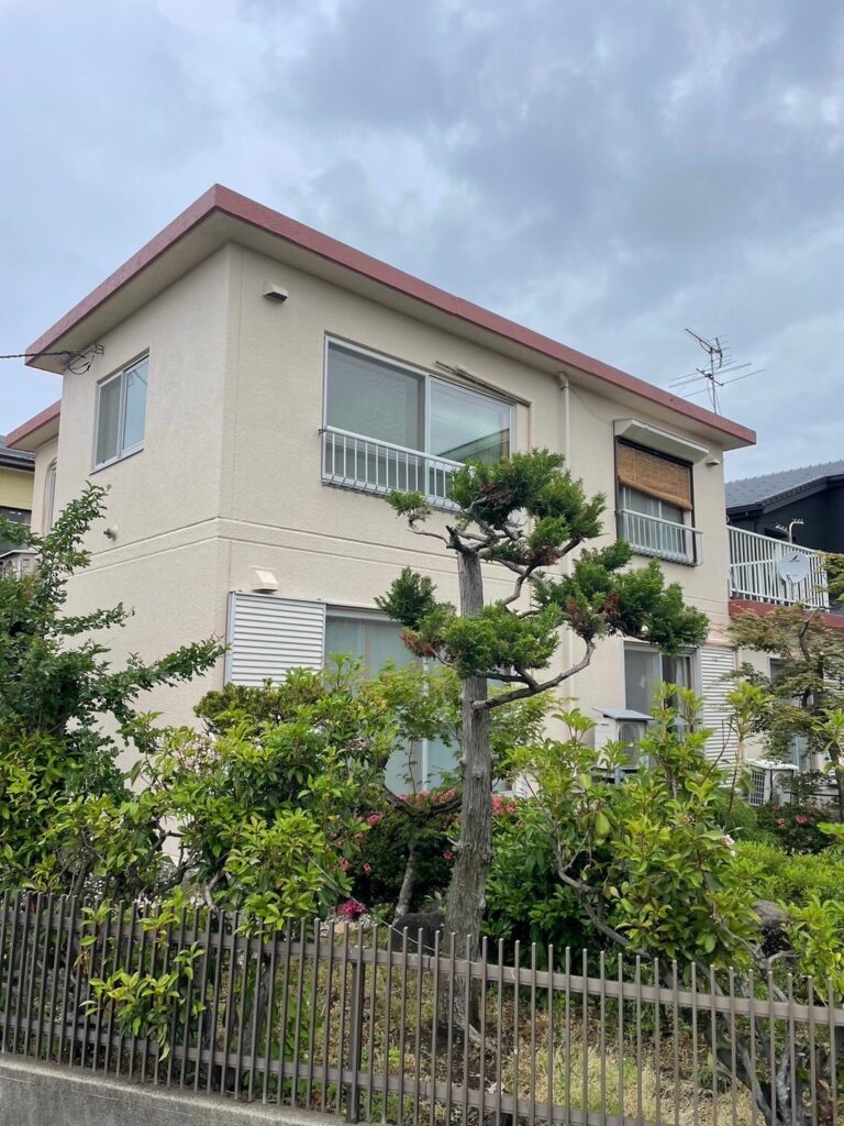 新潟市東区 川上様邸 外壁塗装工事