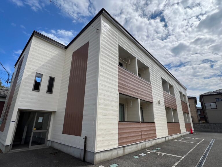 新潟市東区 アパート 外壁屋根塗装工事