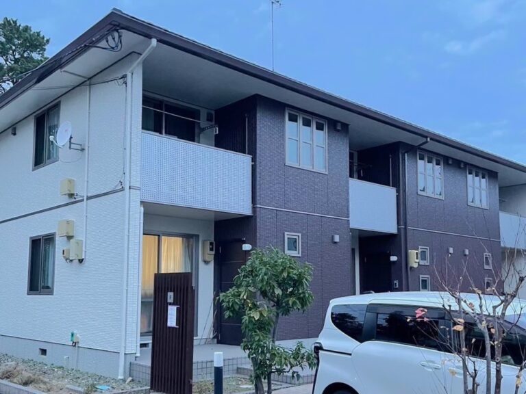 新潟市西区 アパート 外壁塗装工事