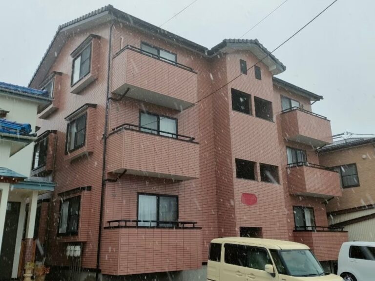 新潟市西区 アパート 外壁塗装工事