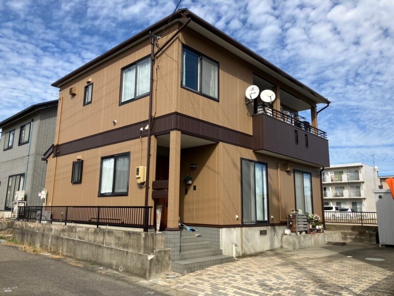 新潟市西区 秋山様邸 外壁屋根塗装工事