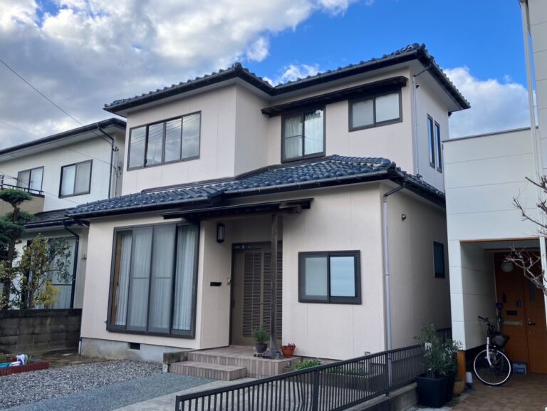 新潟市西区 K様邸 外壁塗装工事