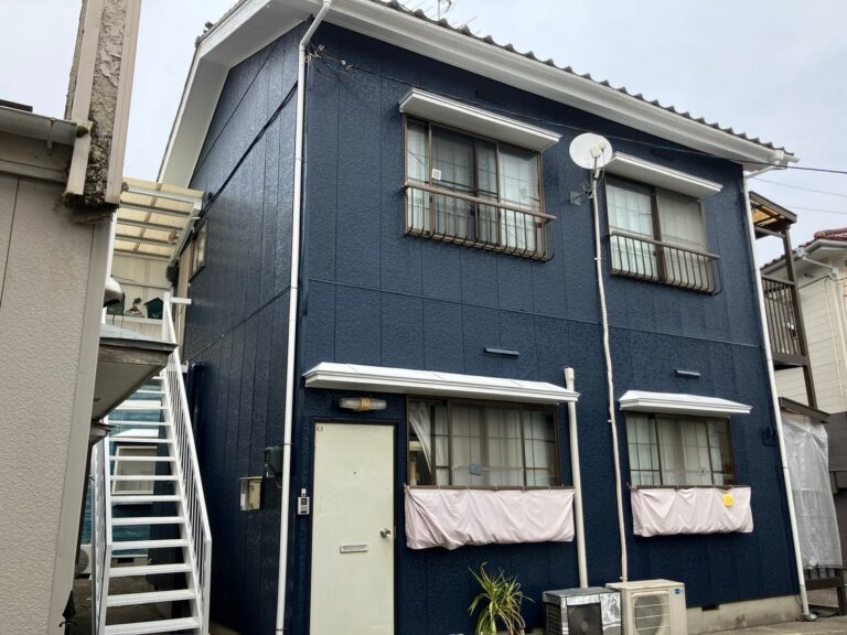 新潟市東区 アパート 外壁塗装工事
