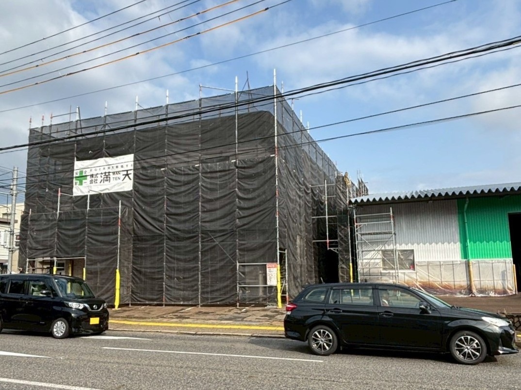［大型工事も行っています］現在施工中の現場をちょこっとご紹介！