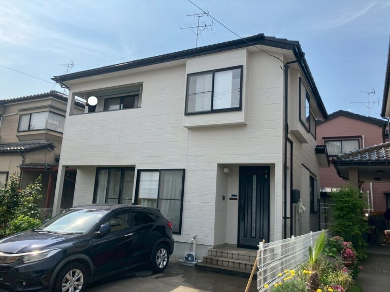 新潟市東区 E様邸 外壁屋根塗装工事