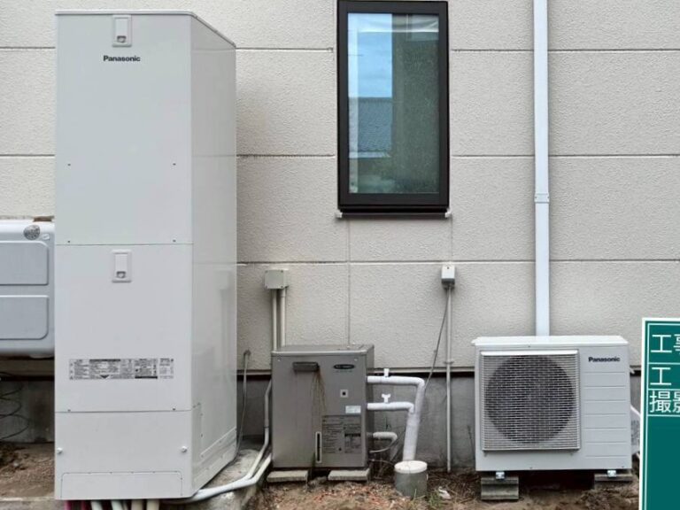 新潟市西区 S様邸 エコキュート設置工事