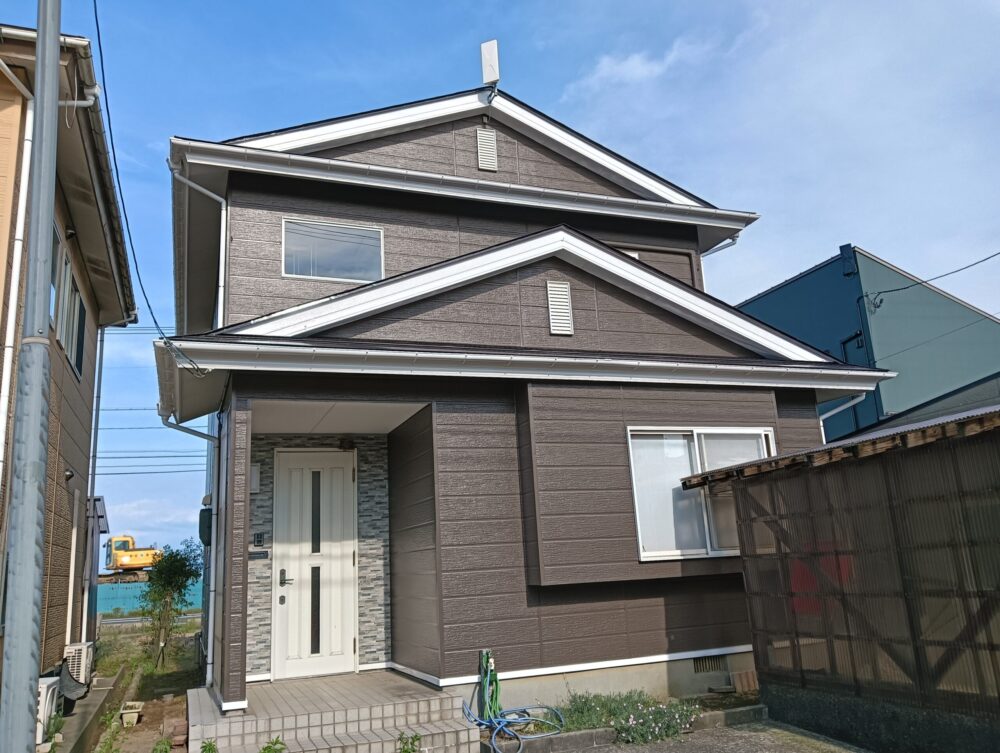 燕市M様邸　外壁塗装屋根塗装工事施工後の仕上がり