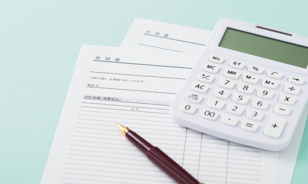 外壁塗装の見積書
